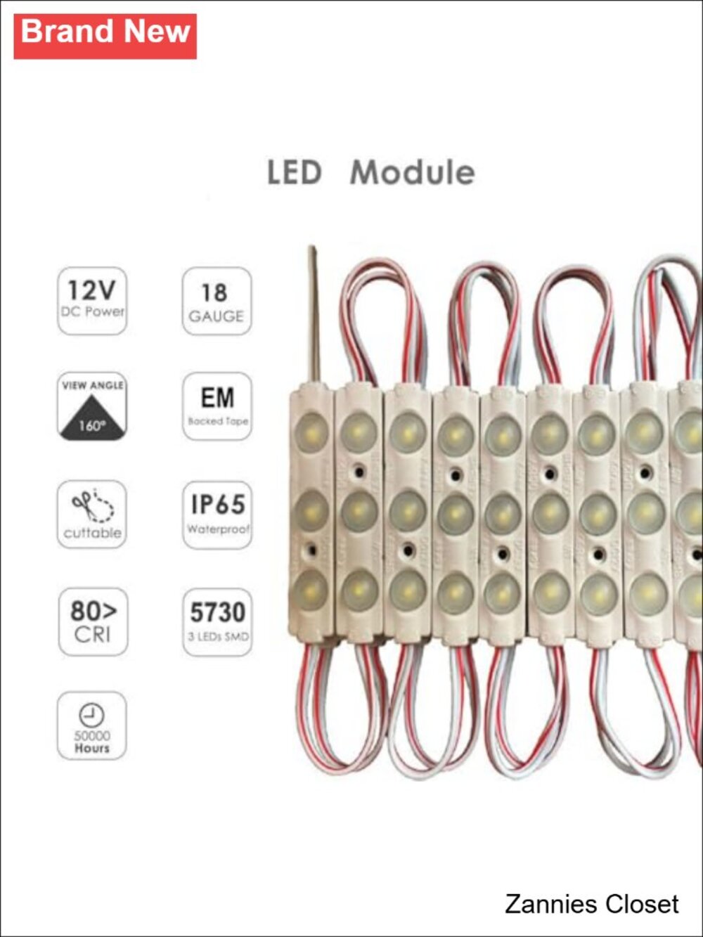 🎄 LED Module Lights 9.8 Ft Waterproof LED Strip for Inflatables & Decor - Picture 3 of 5